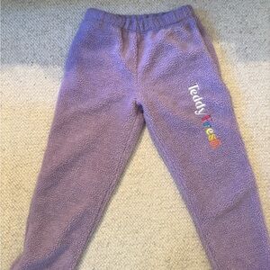 Teddy Fresh Lavender Fleece Joggers
